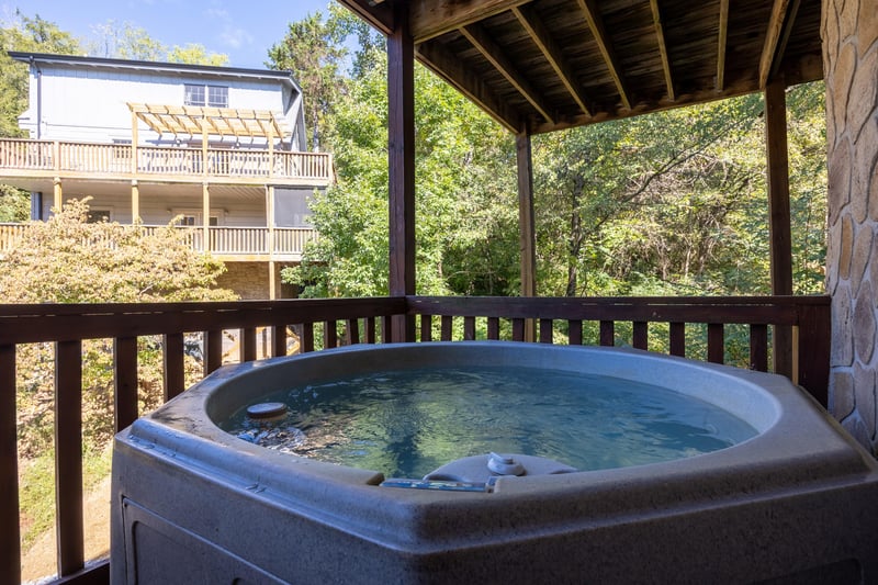 Hot Tub at Enchanted Forest