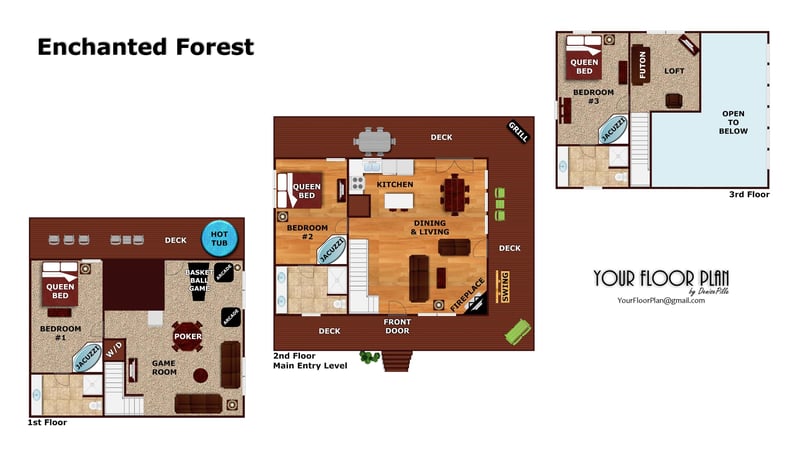 Enchanted Forest  Floor Plan