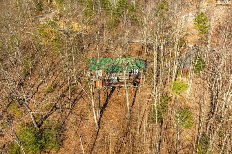 Exterior Aerial View at Mountain Moonshine