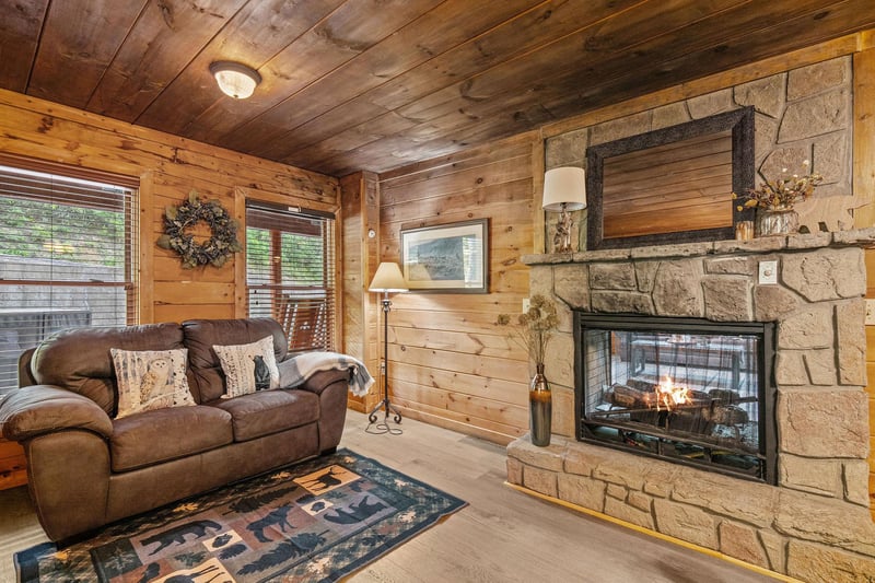 Fireplace in Bedroom