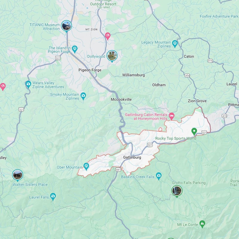 16250 Explore Our Area Map