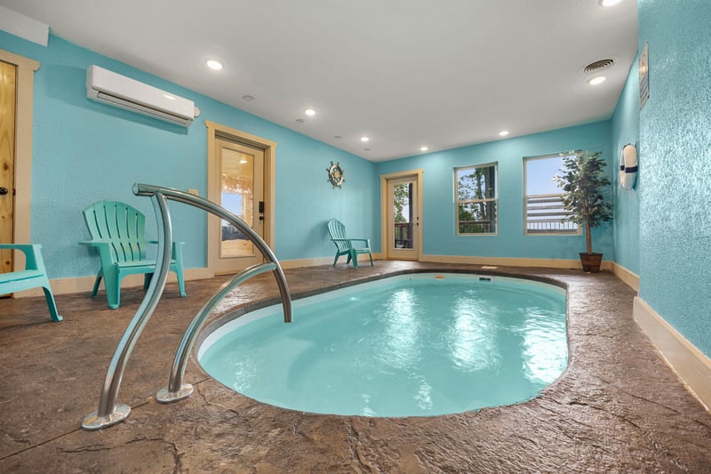 Indoor Pool at Heavenly Haven
