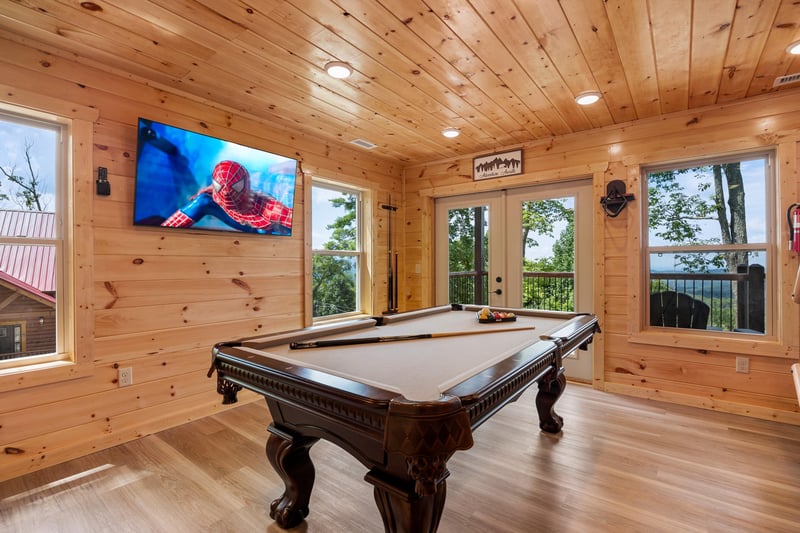 Pool Table at Heavenly Haven