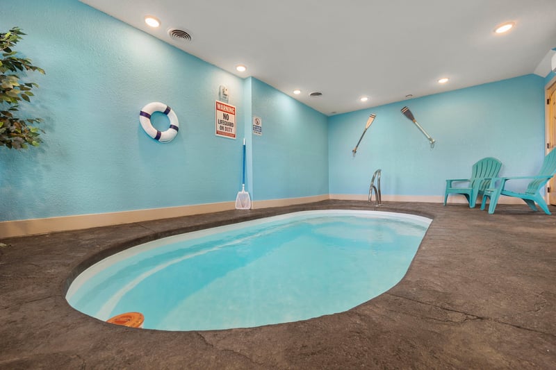 Indoor Pool at Heavenly Haven